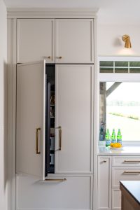 panel ready fridge custom cabinets