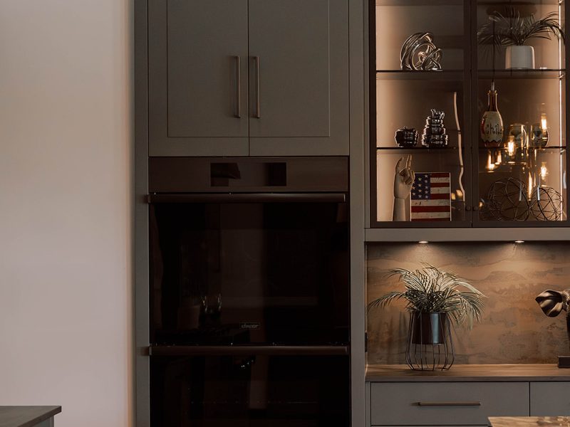 Black wall ovens