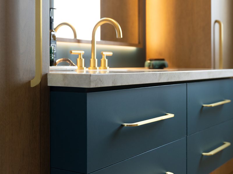 Custom bathroom vanity