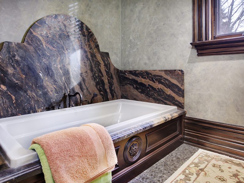 Custom tub paneling