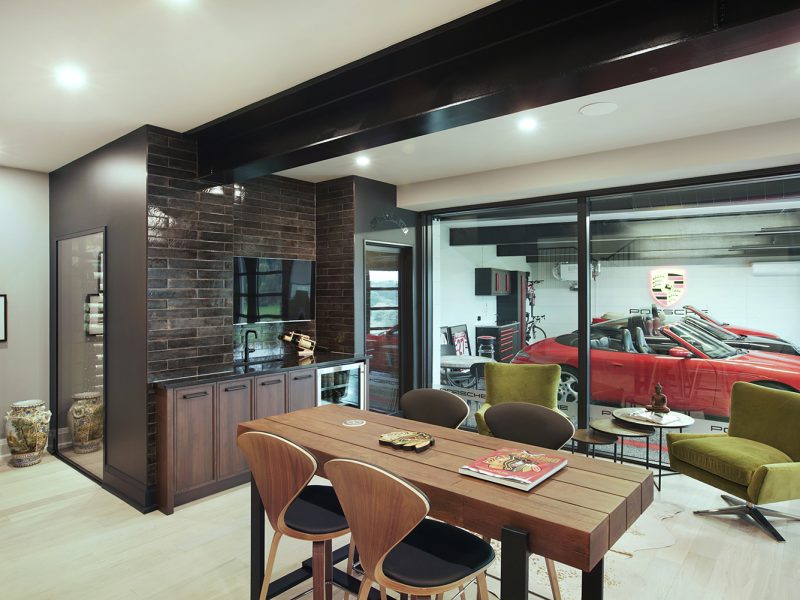 Garage bar cabinets