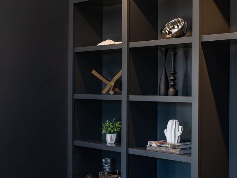 Library light in home office