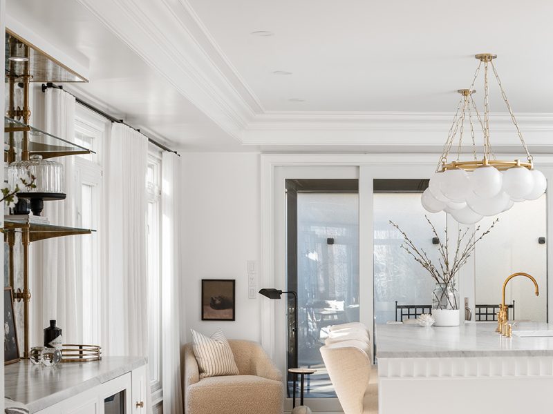 Servery inside kitchen