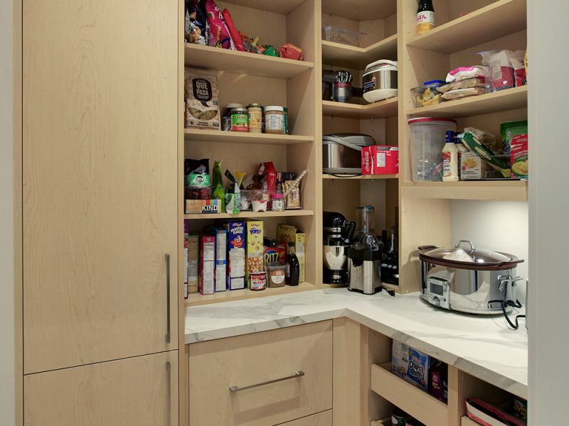 Small pantry storage