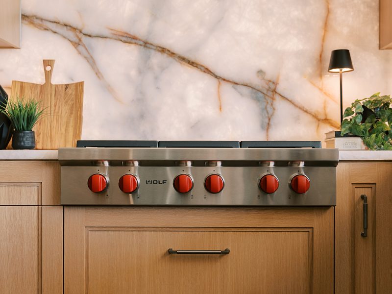 Wolf cooktop